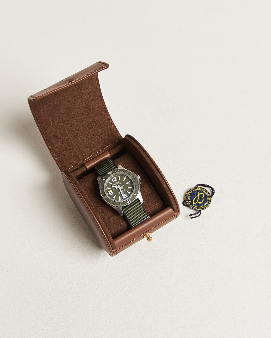 Homme | Breitling Pre-Owned Superocean 44 Outerknown A17367 Steel Green | Breitling Pre-Owned | Superocean 44 Outerknown A17367 Steel Green