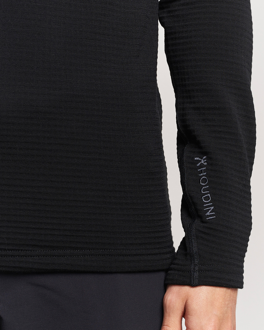 Homme | Pulls Et Tricots | Houdini | Desoli Merino Thermal Crew True Black