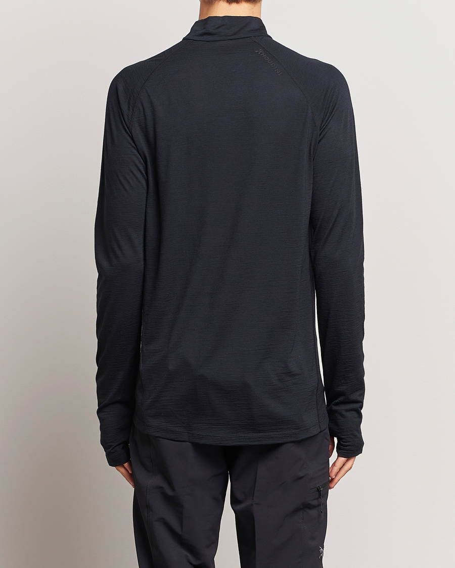 Homme | Pulls Et Tricots | Houdini | Desoli Merino Light Half Zip True Black