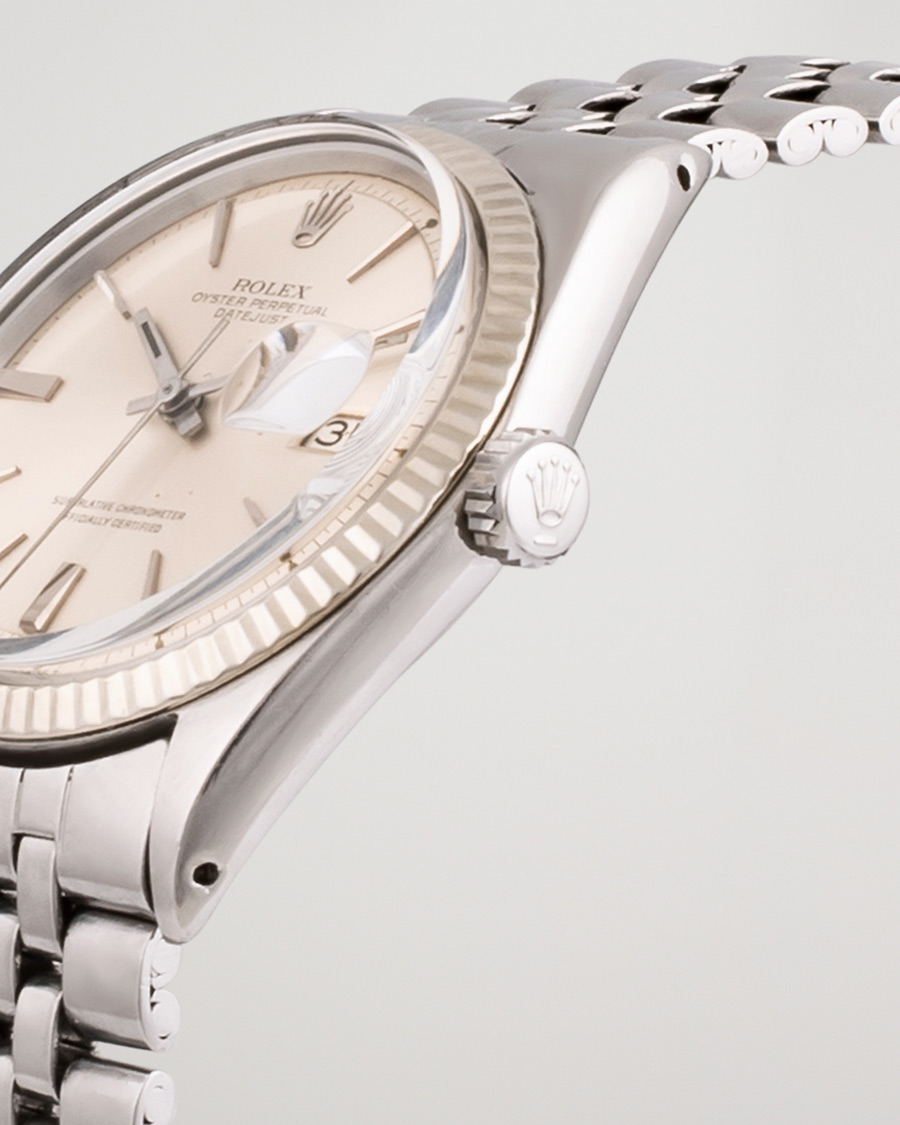 Homme | Rolex Pre-Owned Datejust 1601 Jubilee Steel Silver Steel Silver | Rolex Pre-Owned | Datejust 1601 Jubilee Steel Silver Steel Silver