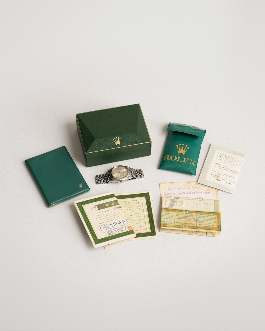 Homme | Rolex Pre-Owned Datejust 1601 Jubilee Steel Silver Steel Silver | Rolex Pre-Owned | Datejust 1601 Jubilee Steel Silver Steel Silver