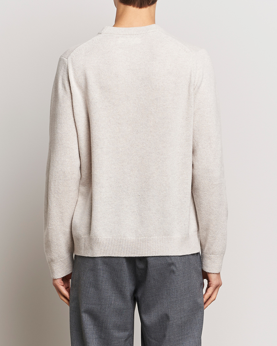 Homme | Pulls Et Tricots | Samsøe Samsøe | Isak Merino Knitted Sweater Silver Lining