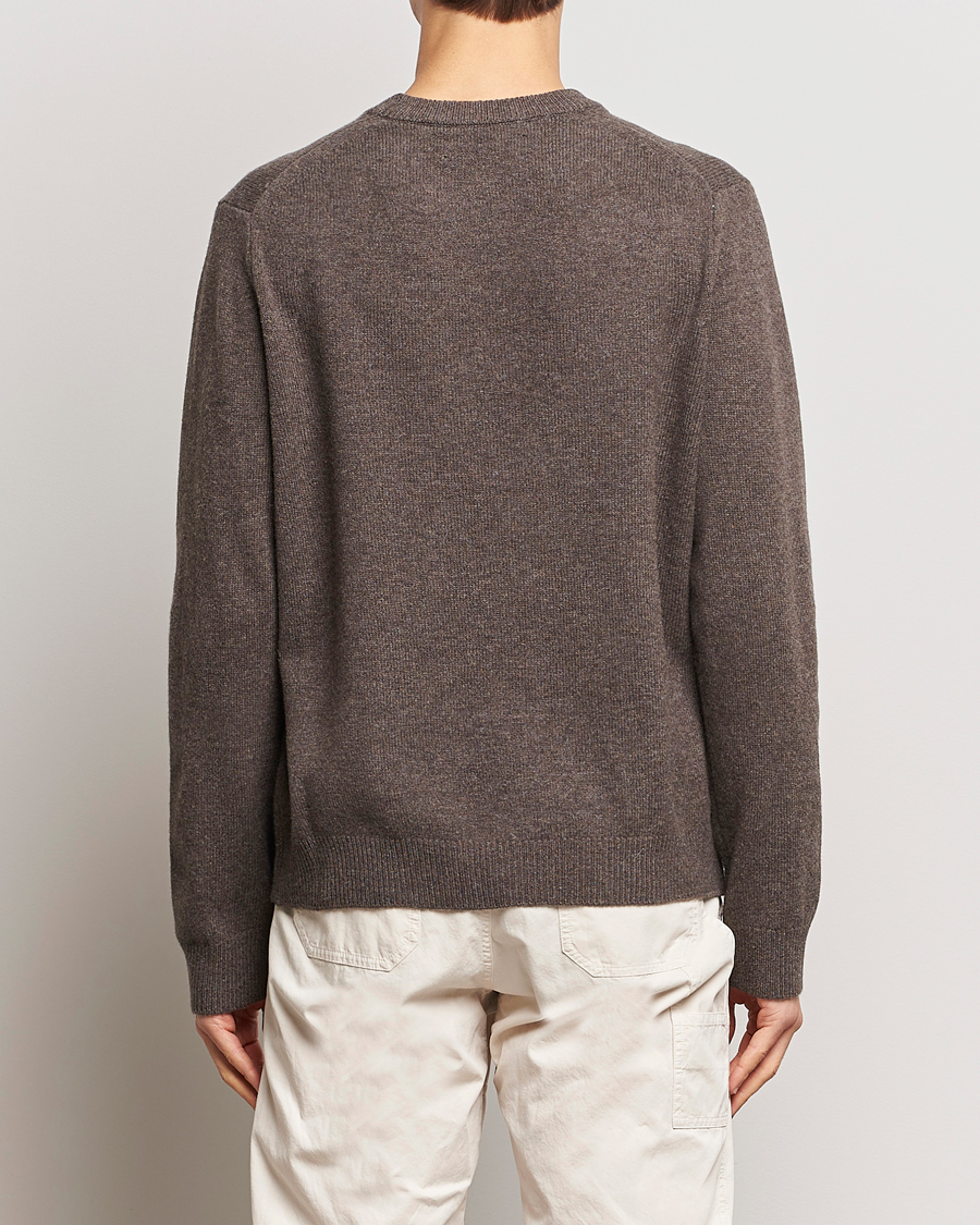 Homme | Pulls Et Tricots | Samsøe Samsøe | Isak Merino Knitted Sweater Major Brown