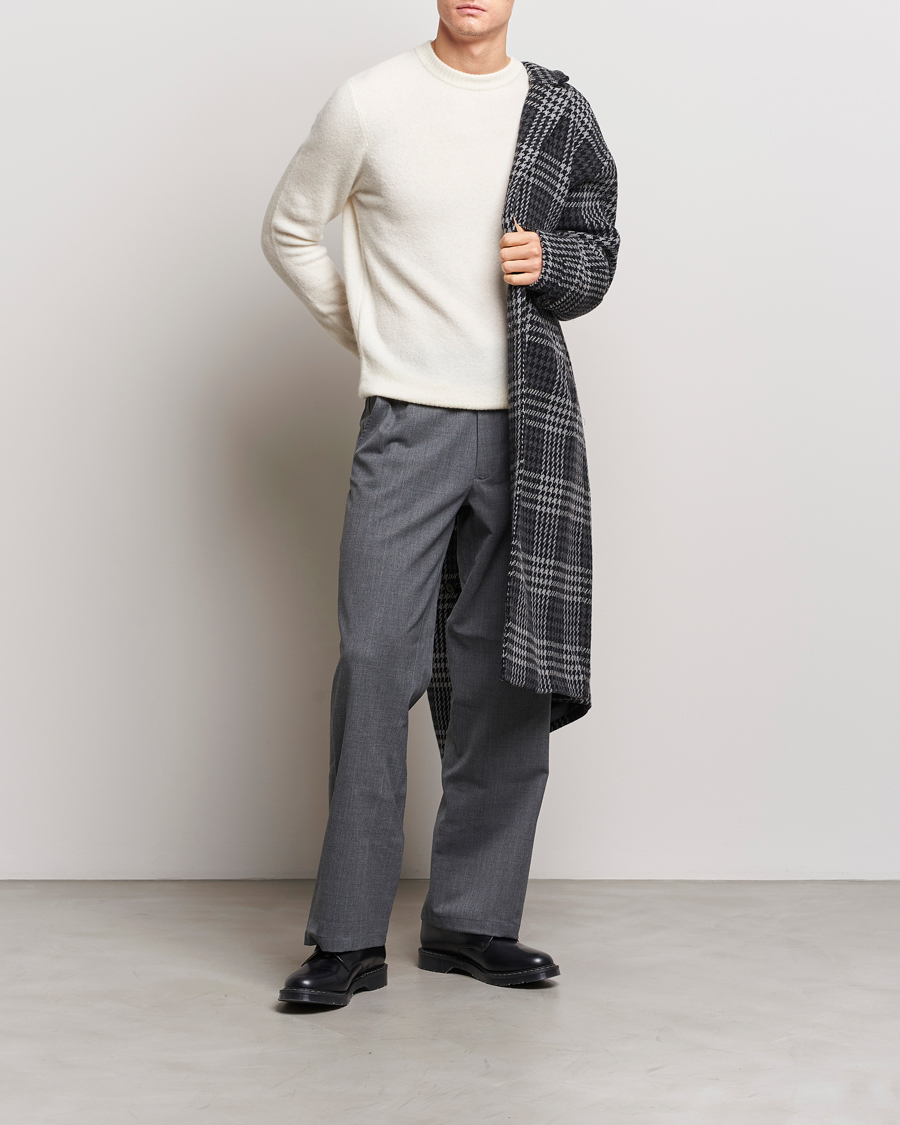 Homme | Pulls Et Tricots | Samsøe Samsøe | Butler Yak Crew Neck Clear Cream