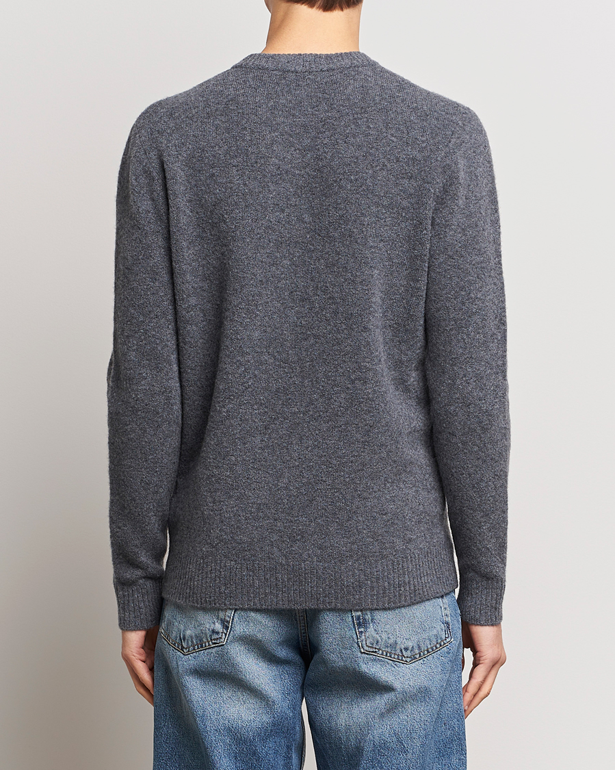 Homme | Pulls Et Tricots | Samsøe Samsøe | Butler Yak Crew Neck Dark Grey Melange