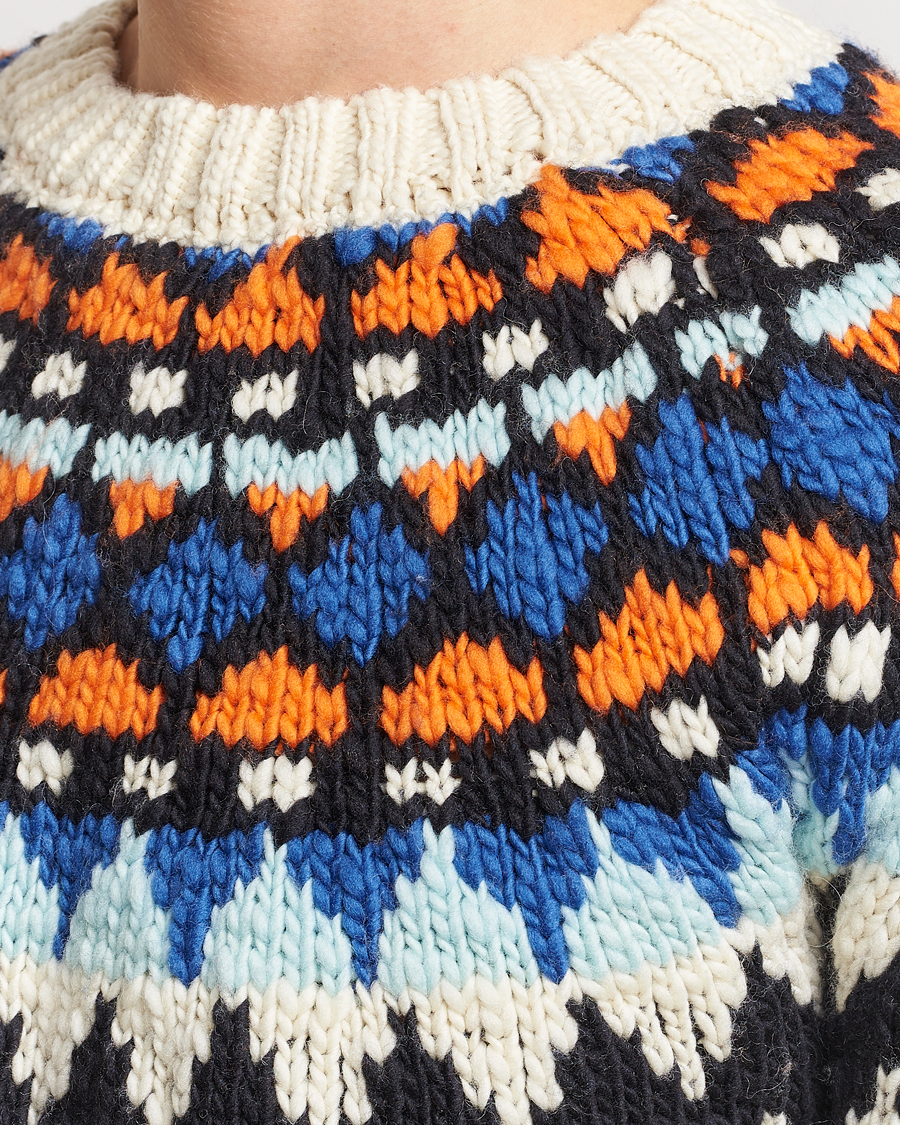 Homme | Pulls Et Tricots | NN07 | Felix Nordic Wool Sweater Ecru Multi