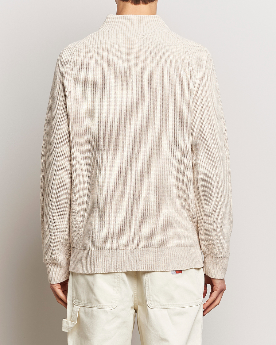 Homme | Pulls Et Tricots | NN07 | Liam Mock Neck Sweater Nature Melange