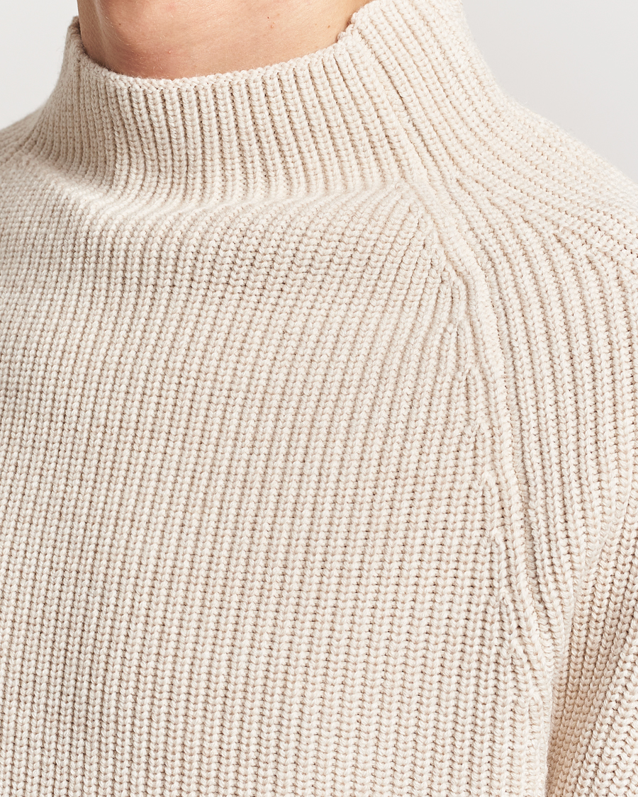 Homme | Pulls Et Tricots | NN07 | Liam Mock Neck Sweater Nature Melange