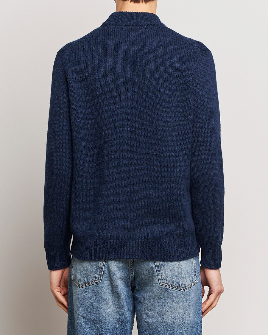 Homme | Pulls Et Tricots | NN07 | Nick Mock Neck Sweater Navy Blue