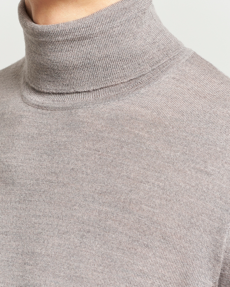 Homme | Pulls Et Tricots | NN07 | Richard Wool Rollneck Stone