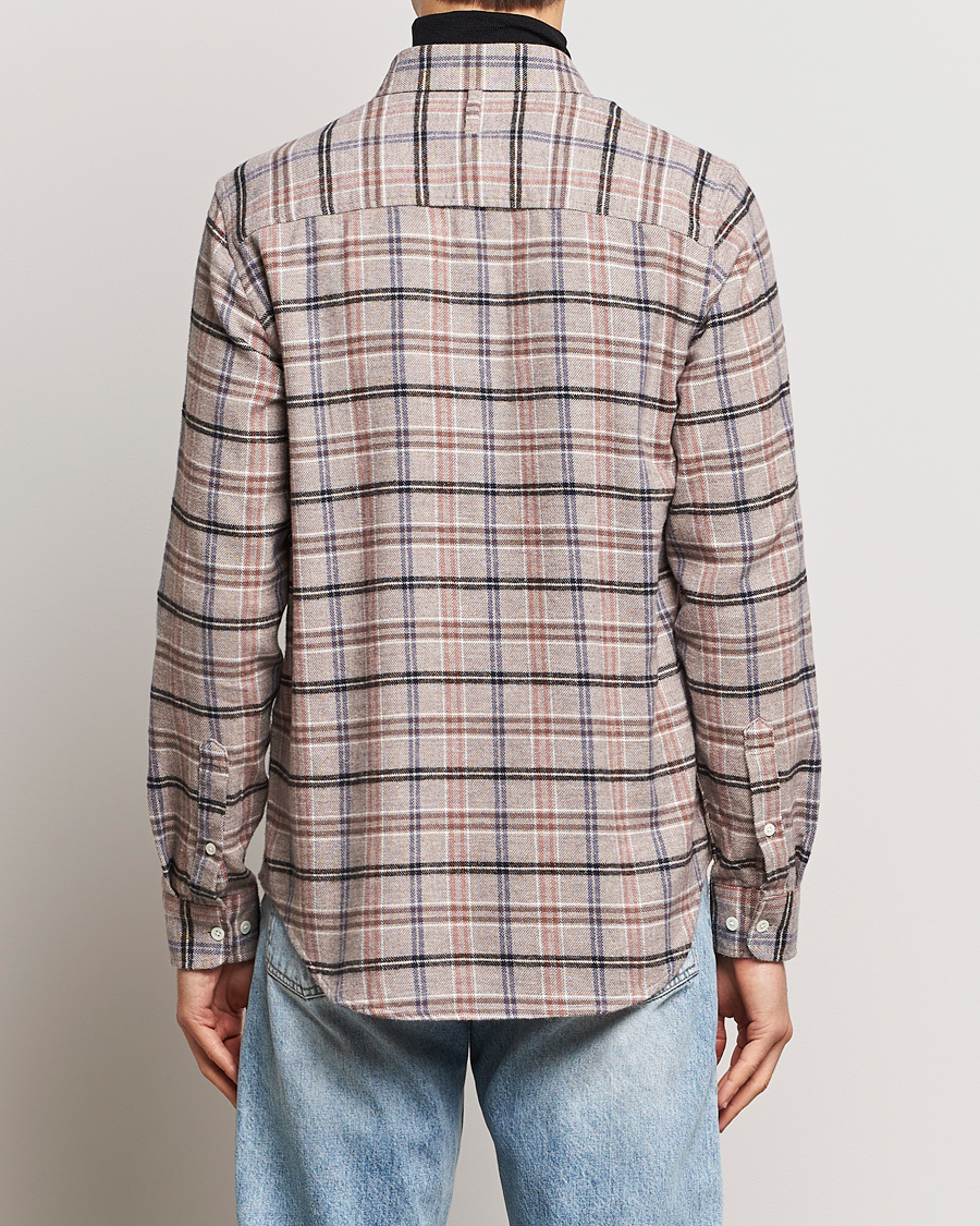 Homme | Chemises | NN07 | Arne Checked Cotton Shirt Pastel