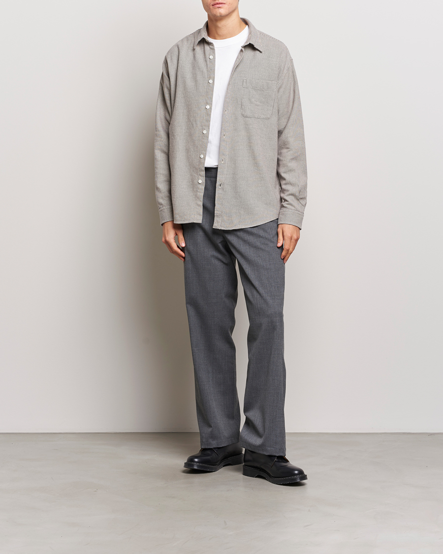 Homme | Chemises | NN07 | Deon Relaxed Fit Overshirt Dark Grey