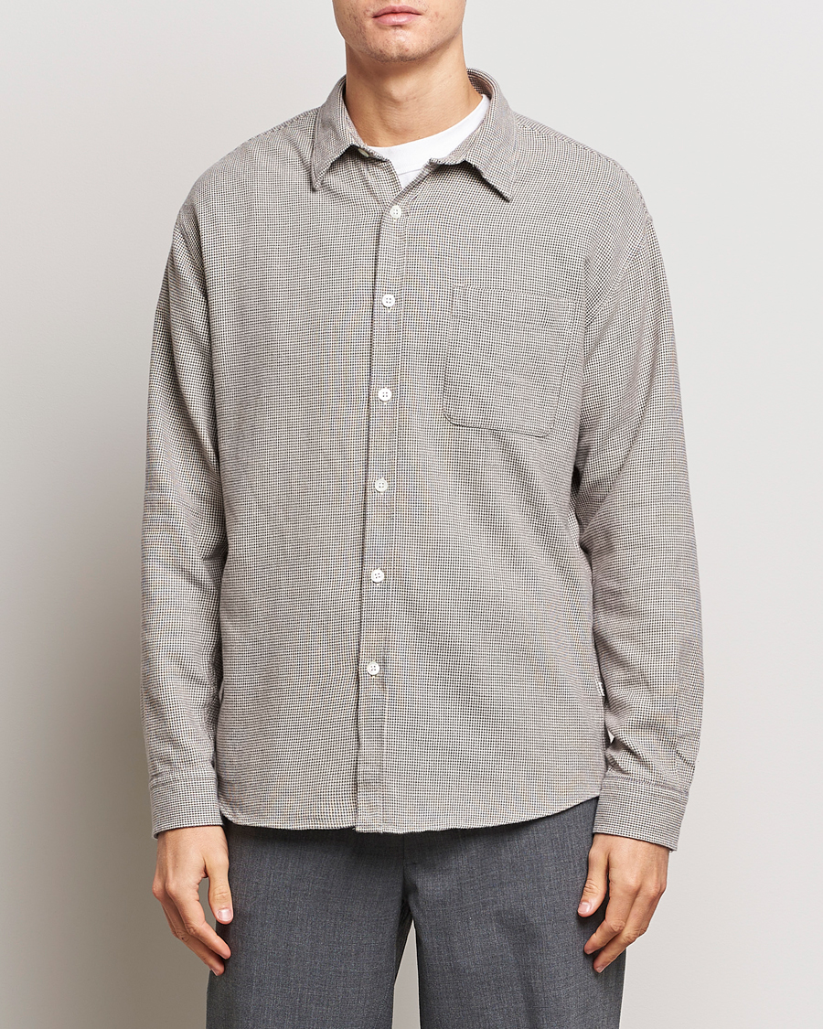 Homme | An Overshirt Occasion | NN07 | Deon Relaxed Fit Overshirt Dark Grey