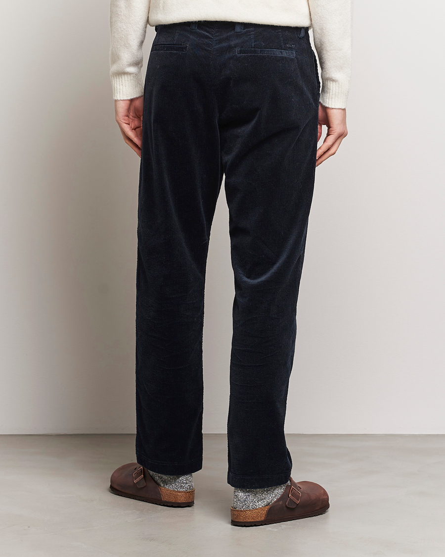 Homme | Pantalons | NN07 | Alex Regular Fit Corduroy Pants Navy Blue
