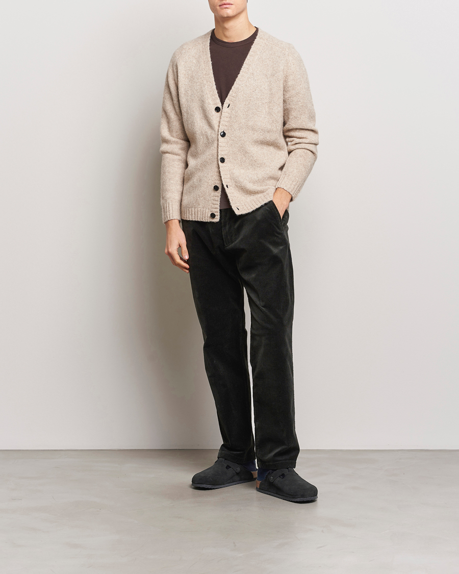 Homme | Pantalons | NN07 | Alex Straight Fit Corduroy Pants Dark Green