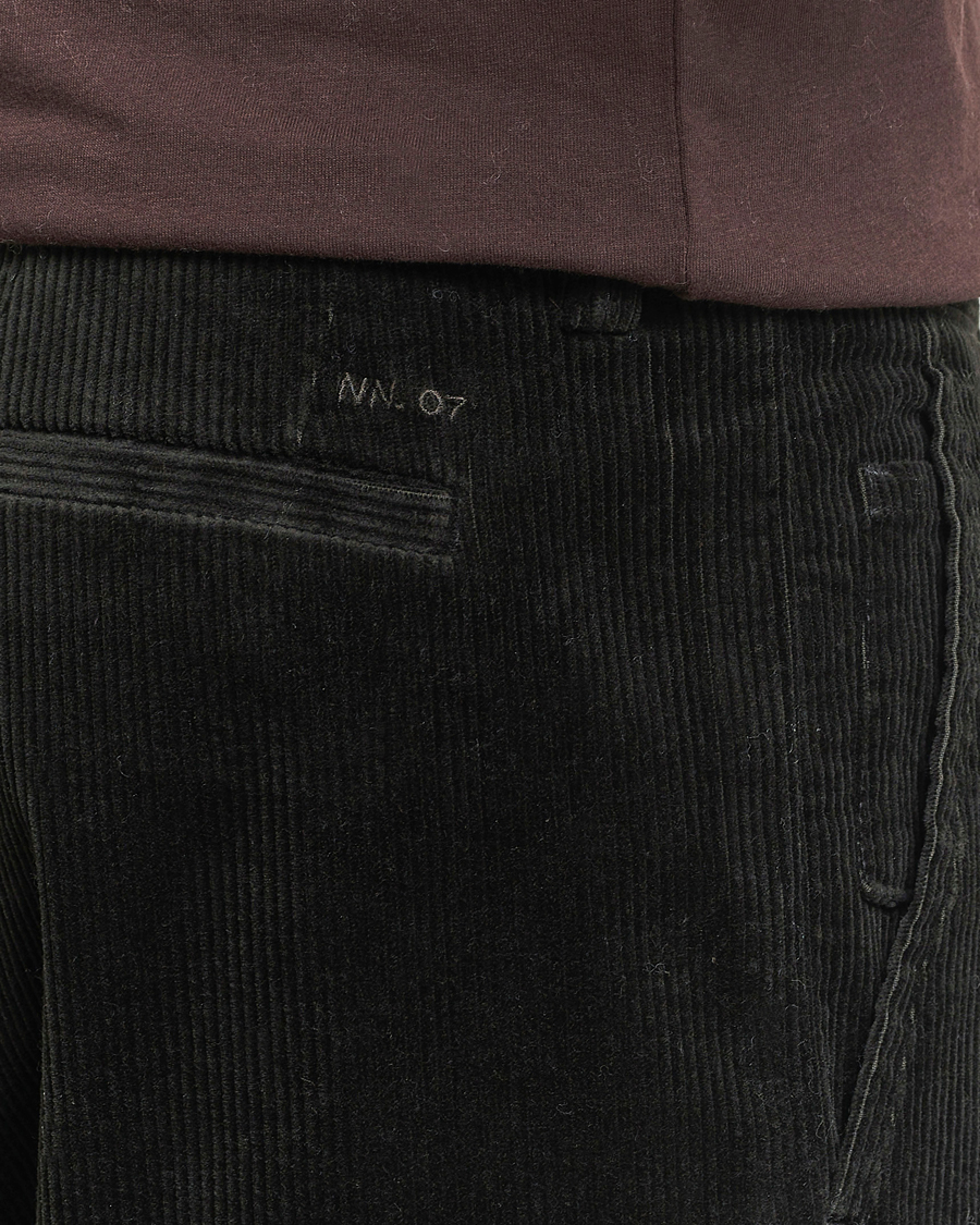 Homme | Pantalons | NN07 | Alex Straight Fit Corduroy Pants Dark Green