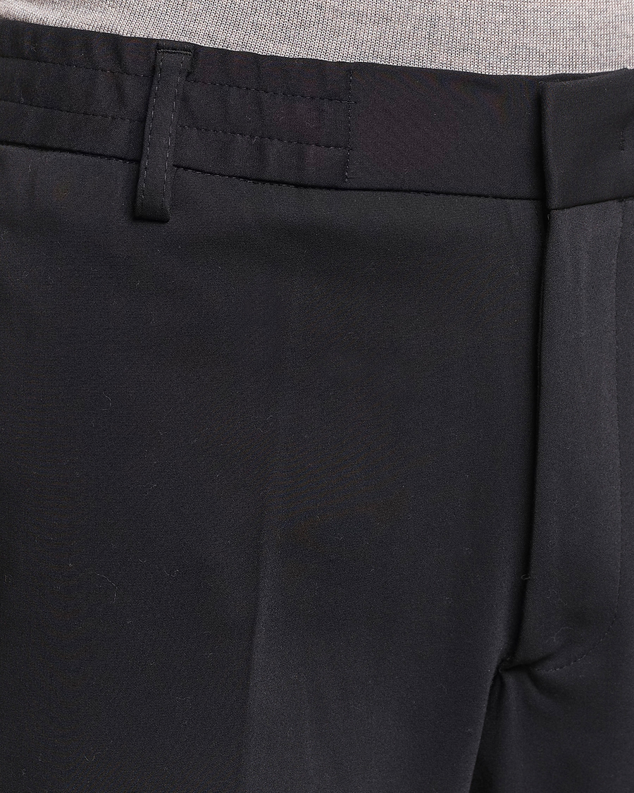 Homme | Pantalons | NN07 | Billie Cotton Drawstring Trousers Black