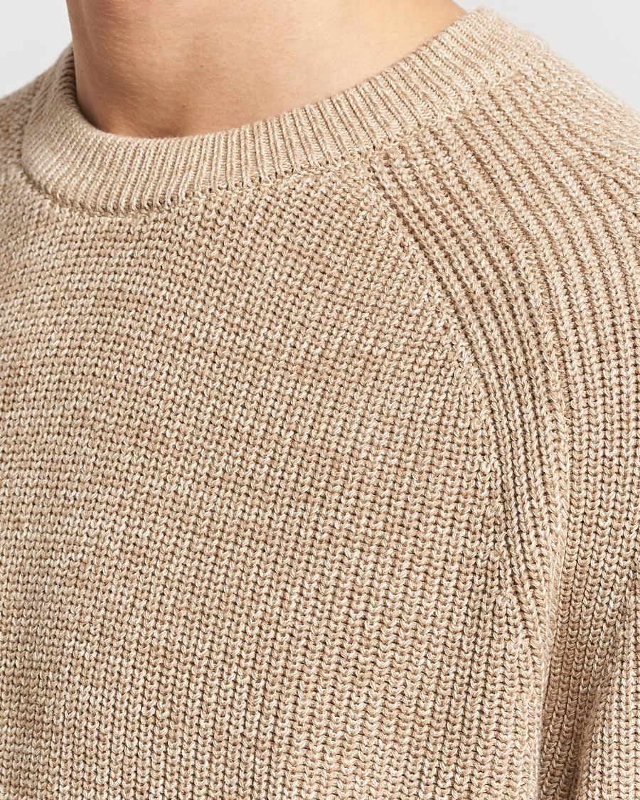 Homme | Pulls Et Tricots | NN07 | Jacobo Cotton Knitted Crew Neck Desert Khaki