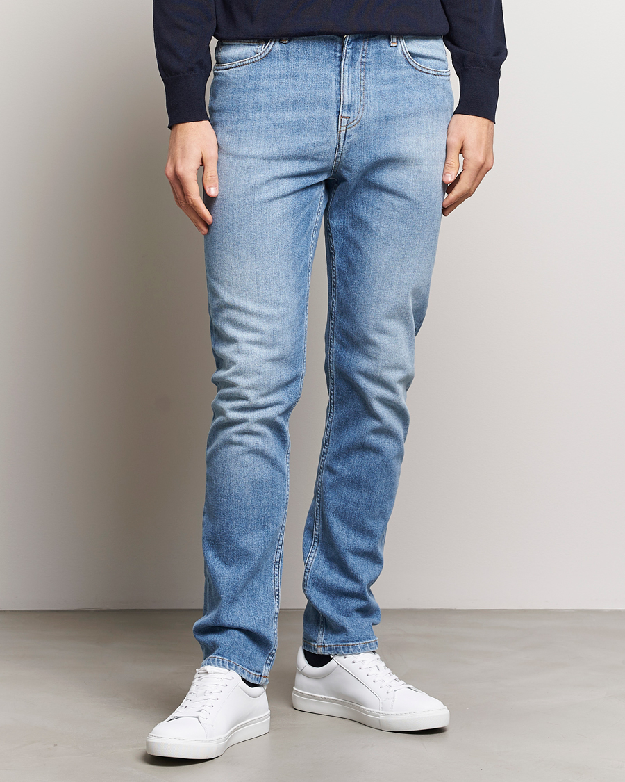 Homme | Jeans Bleus | NN07 | Johnny Straight Fit Jeans Light Blue