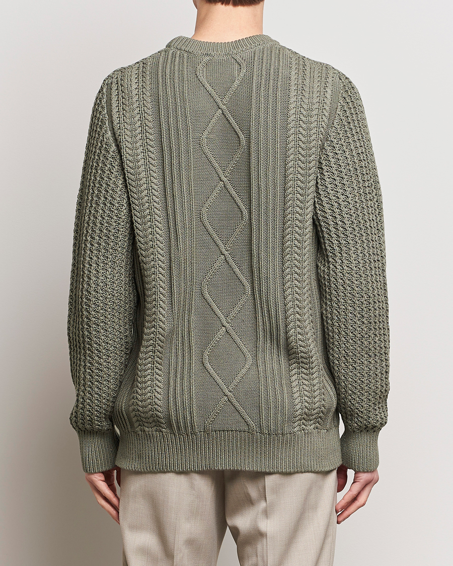 Homme | Pulls Et Tricots | NN07 | Caleb Cable Knit Sweater Khaki Sand