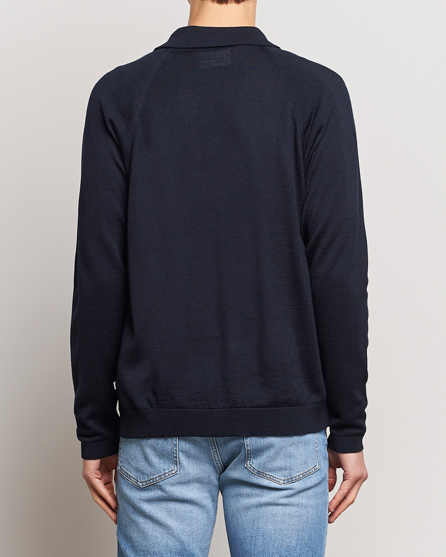 Homme | Pulls Et Tricots | NN07 | Bjarki Wool Cardigan Navy Blue