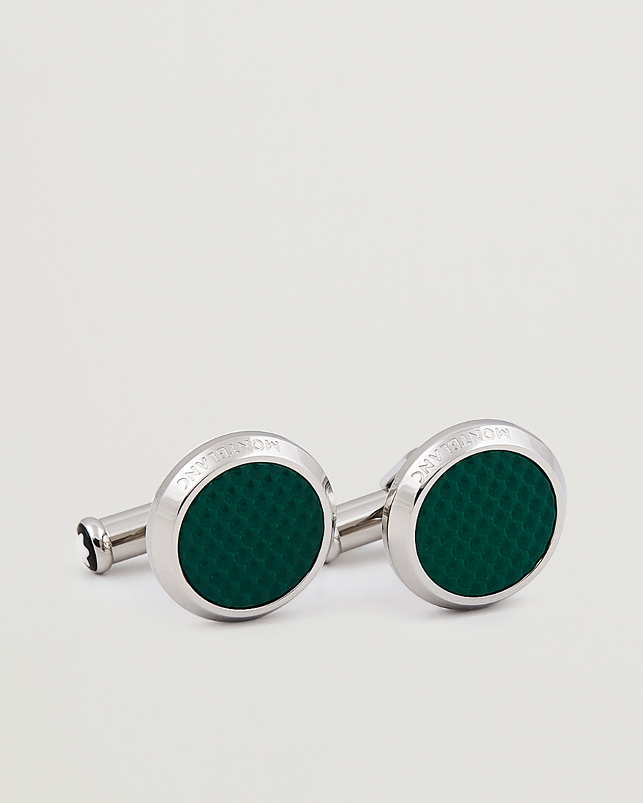 Homme | Boutons De Manchette | Montblanc | Cufflinks Meisterstück Green Steel