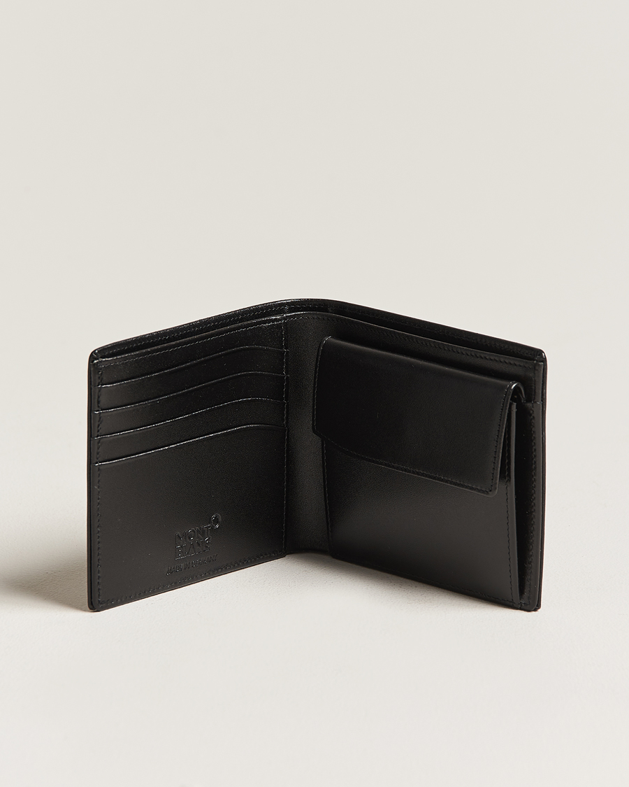 Homme | Montblanc Meisterstück Wallet 4cc Coin Case Black | Montblanc | Meisterstück Wallet 4cc Coin Case Black