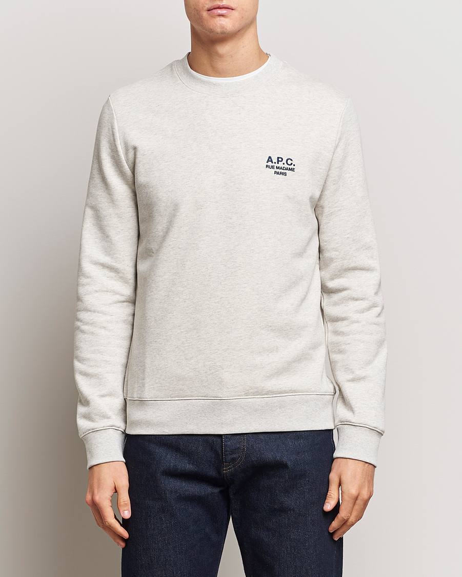 Homme | Sections | A.P.C. | Rider Sweatshirt Heather Grey