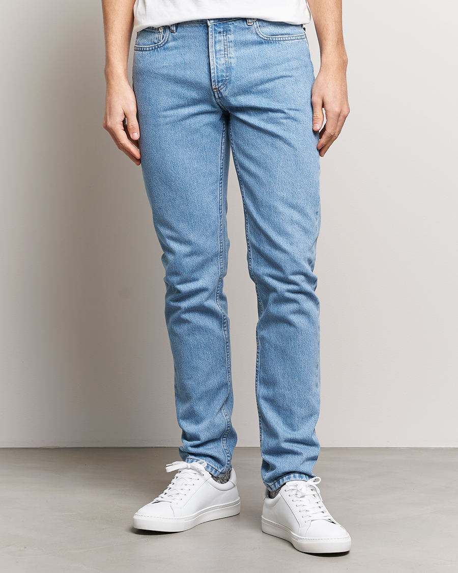 Homme | Tapered fit | A.P.C. | Petit New Standard Jeans Light Blue