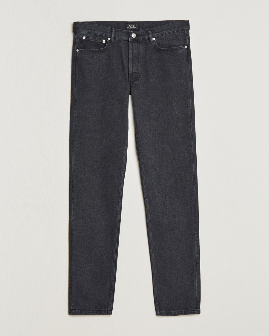 Homme | Jeans | A.P.C. | Petit New Standard Jeans Washed Black