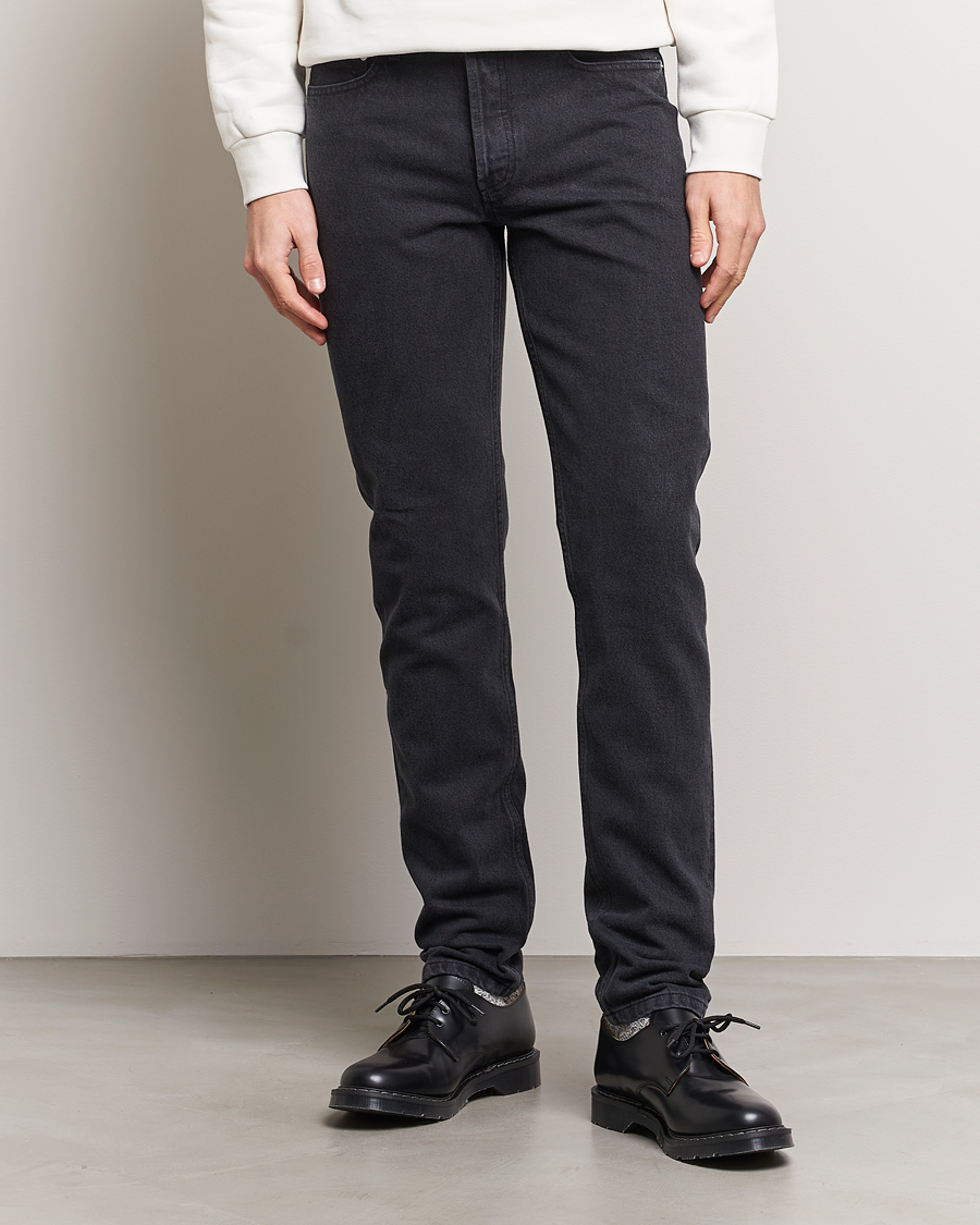 Homme | Jeans Noirs | A.P.C. | Petit New Standard Jeans Washed Black