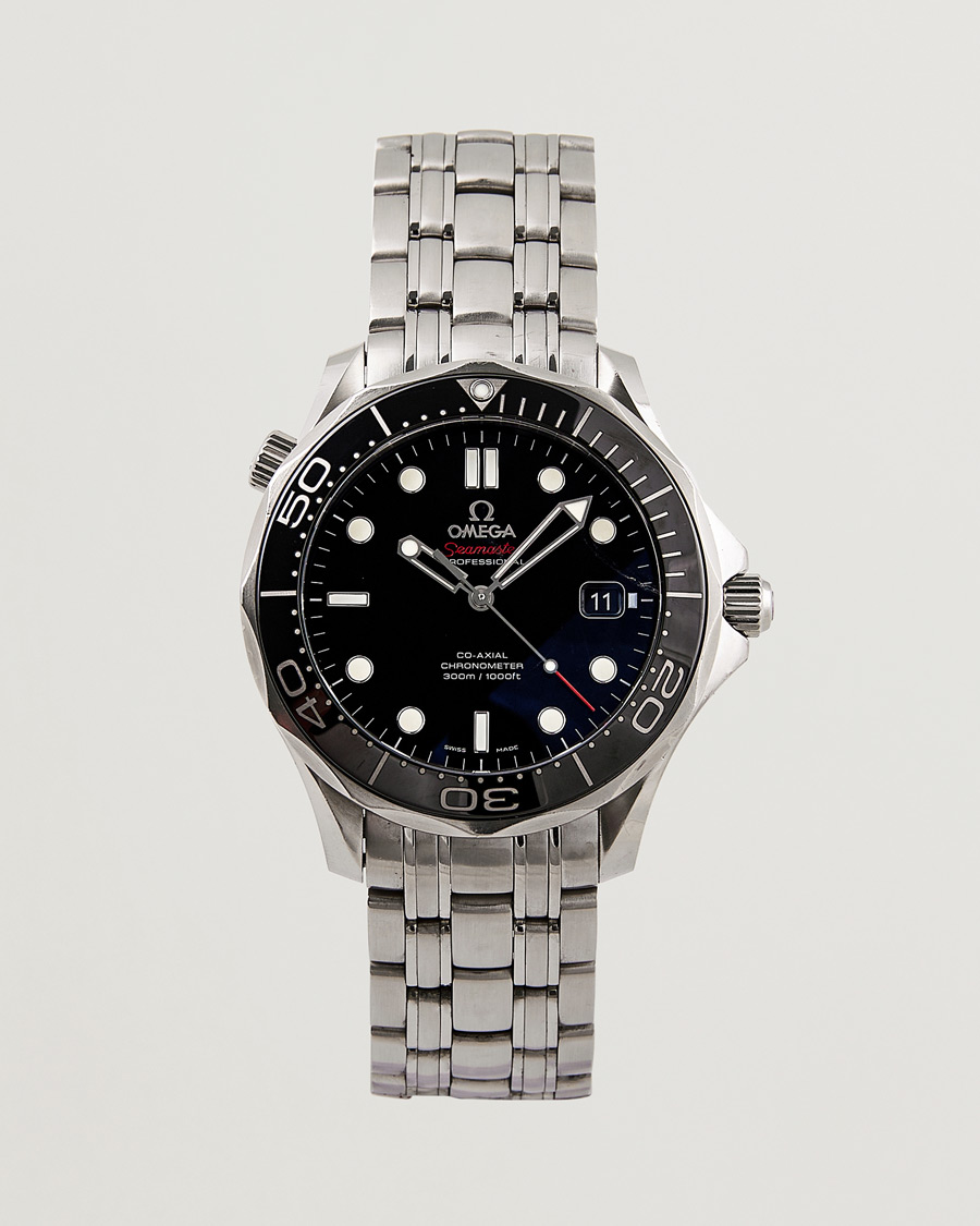 Homme | Omega Pre-Owned Seamaster Diver 300M 212.30.41.20.01.002 Steel Black | Omega Pre-Owned | Seamaster Diver 300M 212.30.41.20.01.002 Steel Black