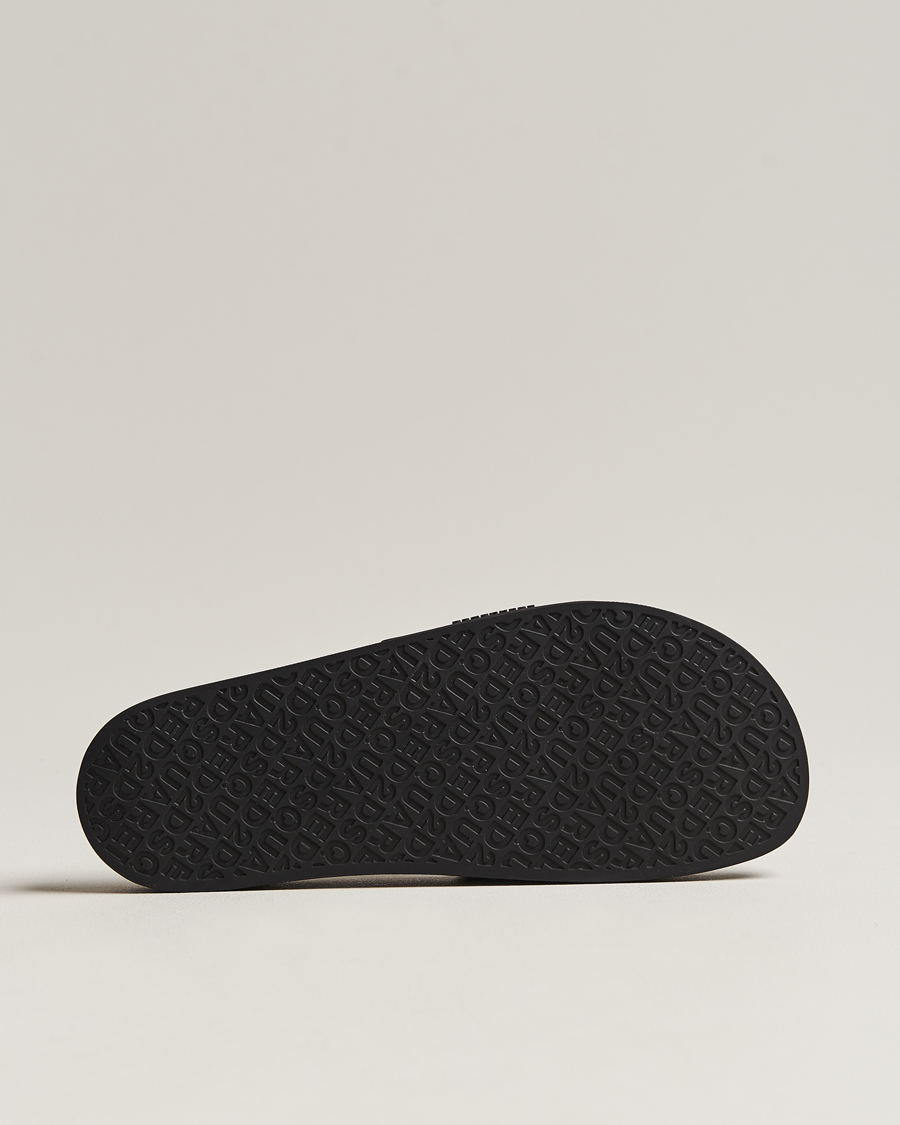 Homme | Dsquared2 Be Icon Slides Black | Dsquared2 | Be Icon Slides Black