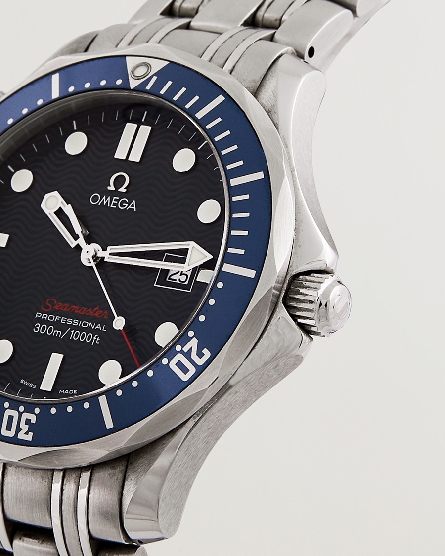 Homme | Omega Pre-Owned Seamaster Diver 300M 2221.80.00 Steel Blue | Omega Pre-Owned | Seamaster Diver 300M 2221.80.00 Steel Blue