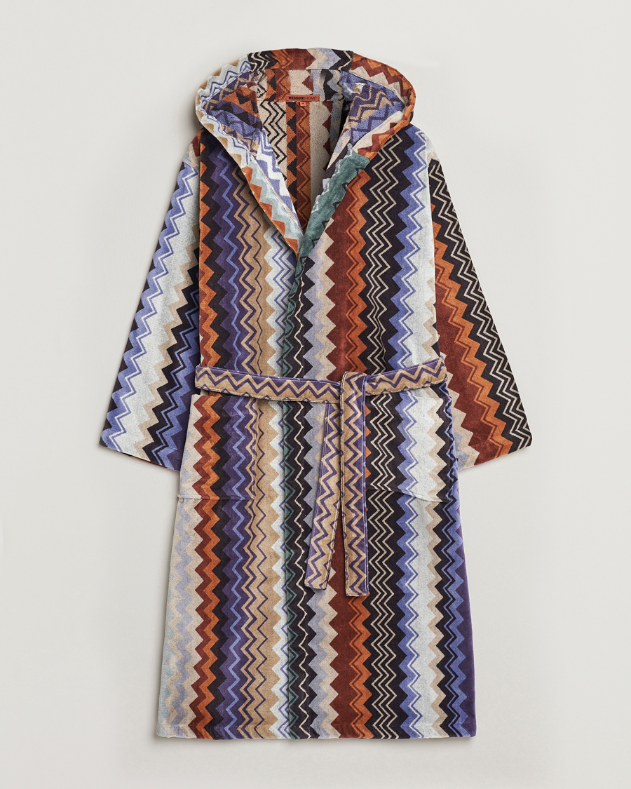 Homme | Peignoirs Et Pyjamas | Missoni Home | Giacomo Bathrobe Verde Multi