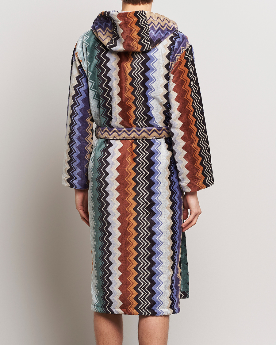 Homme | Peignoirs Et Pyjamas | Missoni Home | Giacomo Bathrobe Verde Multi