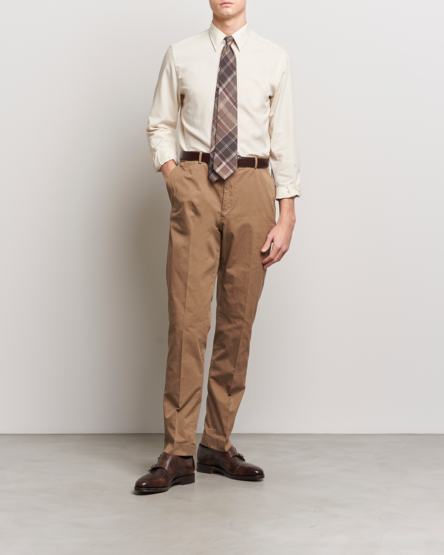 Homme | Chemises | Ralph Lauren Purple Label | Soft Cotton Shirt Cream