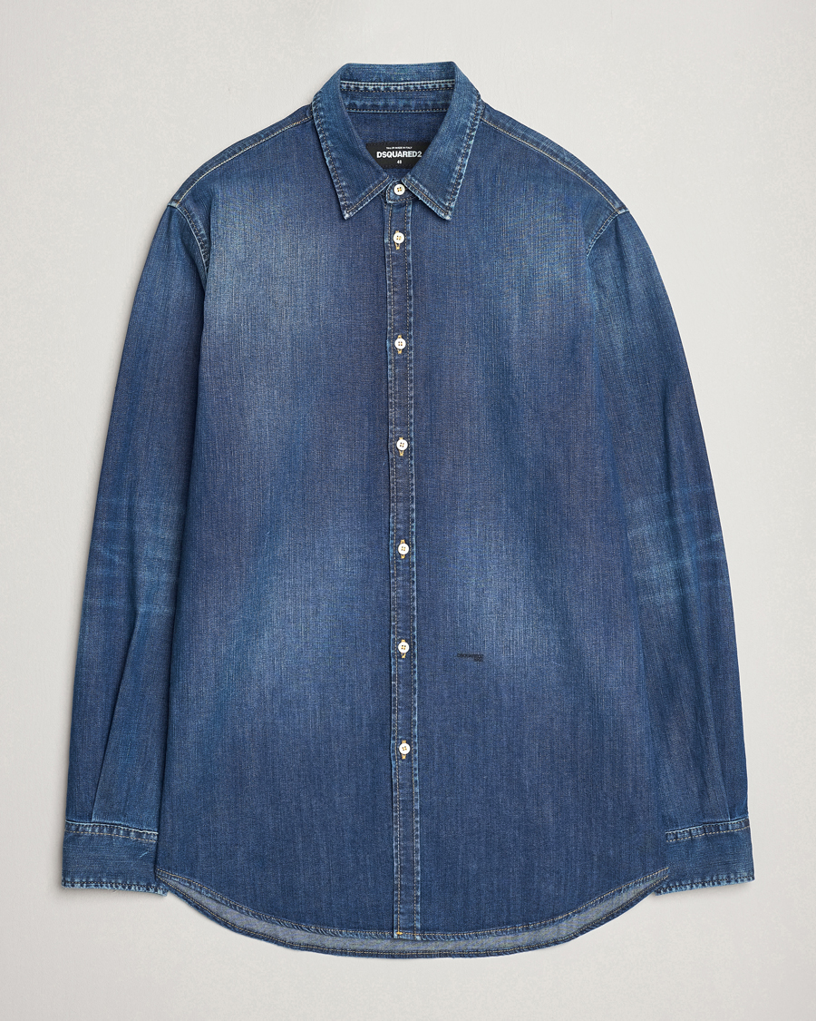 Homme | Chemises | Dsquared2 | Relax Dan Denim Shirt Blue