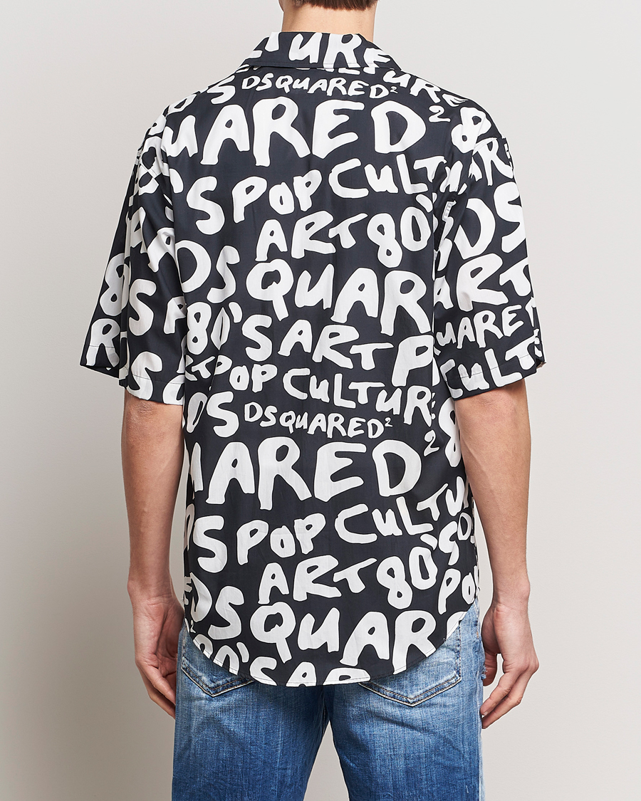 Homme | Chemises | Dsquared2 | Pop 80's Bowling Shirt Black
