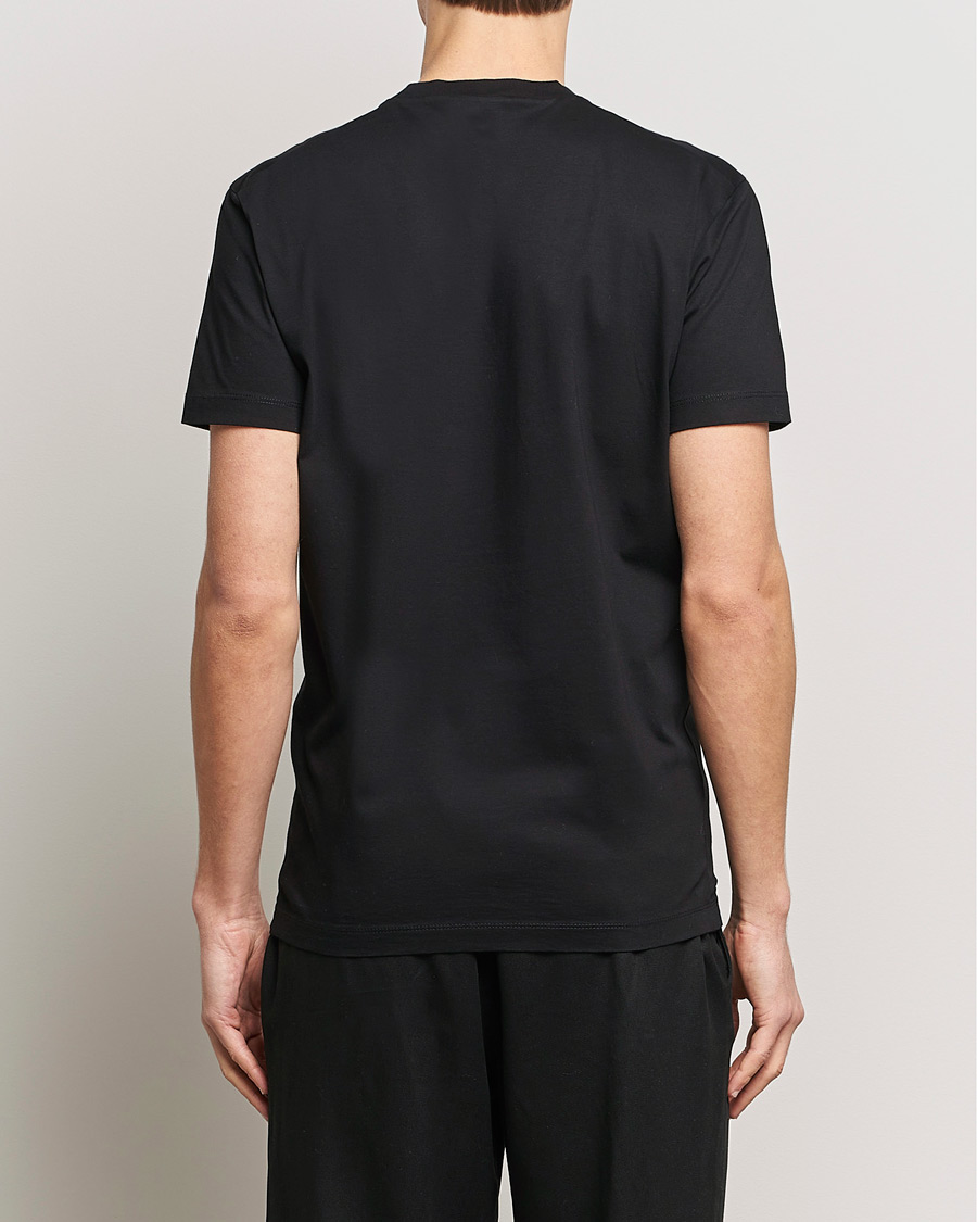 Homme | T-shirts | Dsquared2 | Cool Fit Be Icon Crew Neck T-Shirt Black