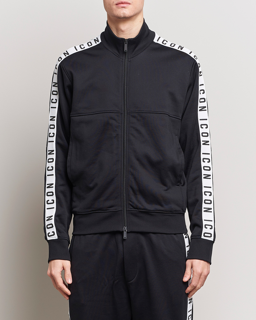Homme | Vêtements | Dsquared2 | Dean Sport Full Zip Track Jacket Black