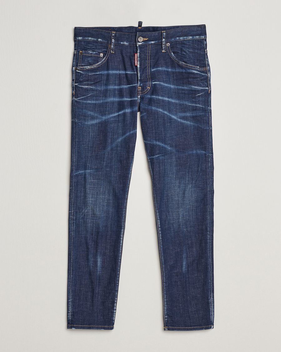 Homme | Jeans | Dsquared2 | Skater Jeans Navy Blue