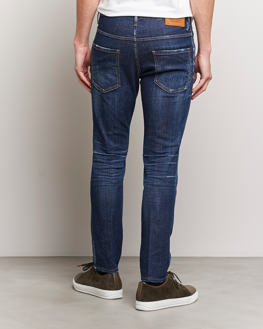 Homme | Jeans | Dsquared2 | Skater Jeans Navy Blue