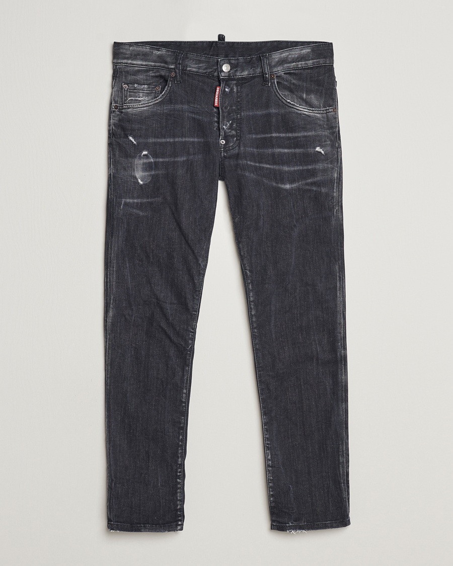 Homme | Jeans | Dsquared2 | Skater Jeans Washed Black