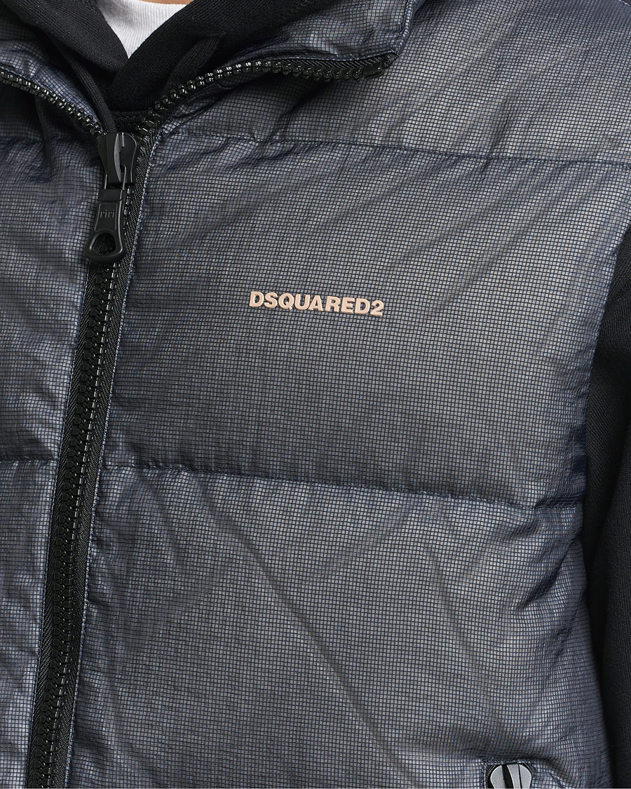 Homme | Manteaux Et Vestes | Dsquared2 | 3D Ripstop Puffer Vest Navy
