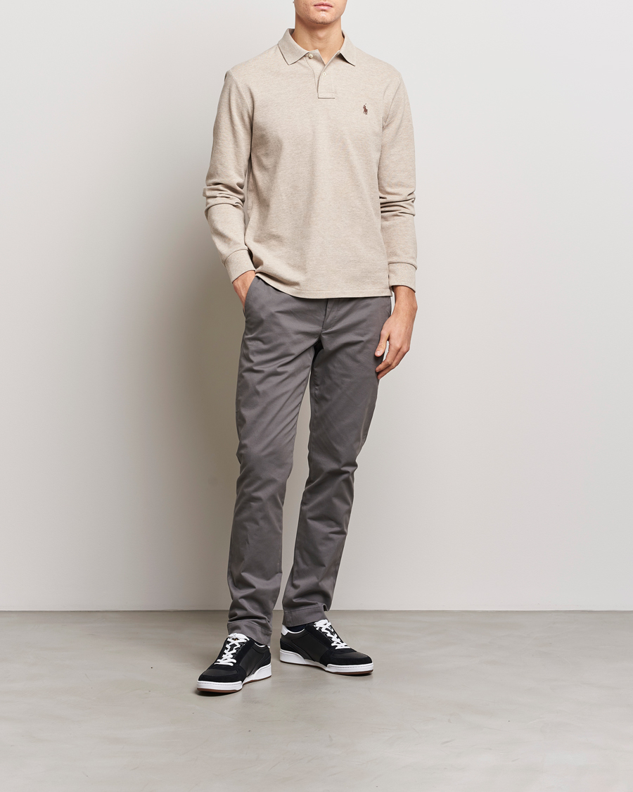 Homme | Pantalons | Polo Ralph Lauren | Slim Fit Stretch Chinos Norfolk Grey