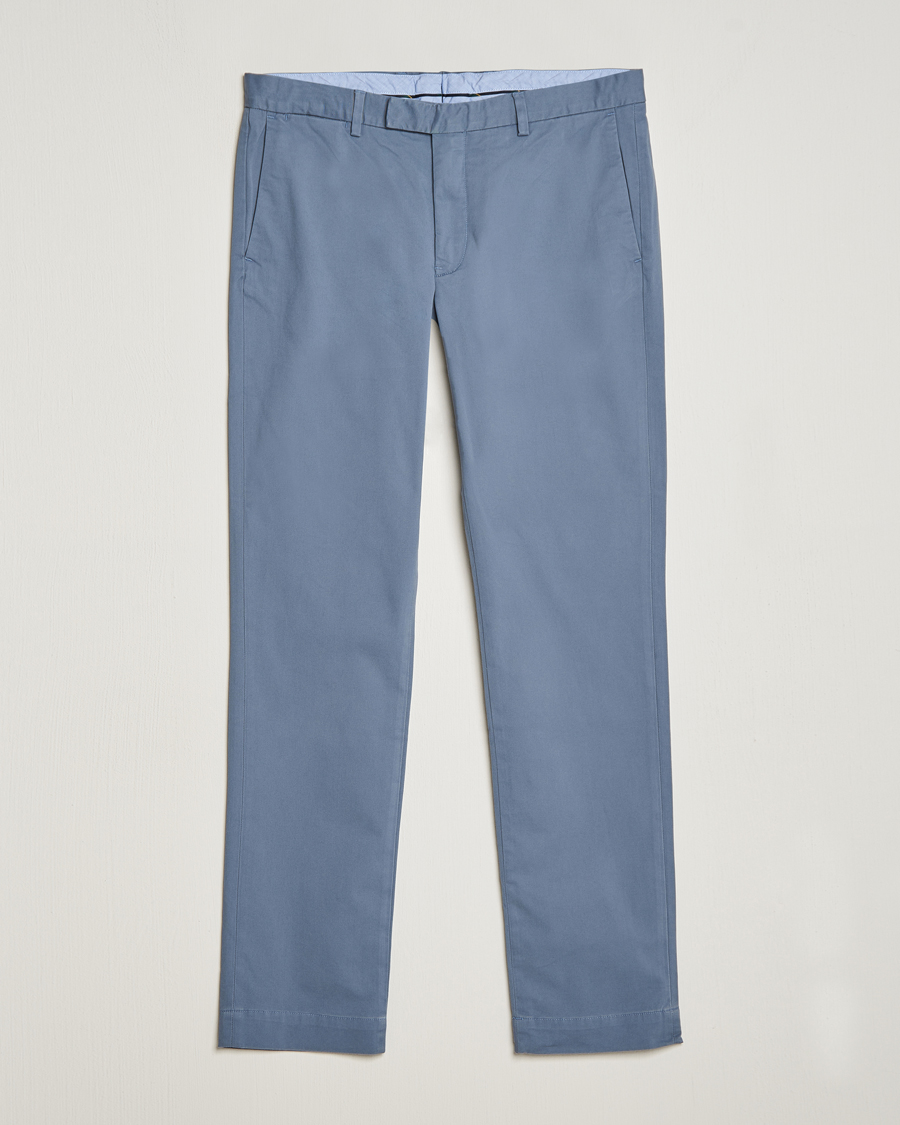 Homme | Pantalons | Polo Ralph Lauren | Slim Fit Stretch Chinos Bay Blue