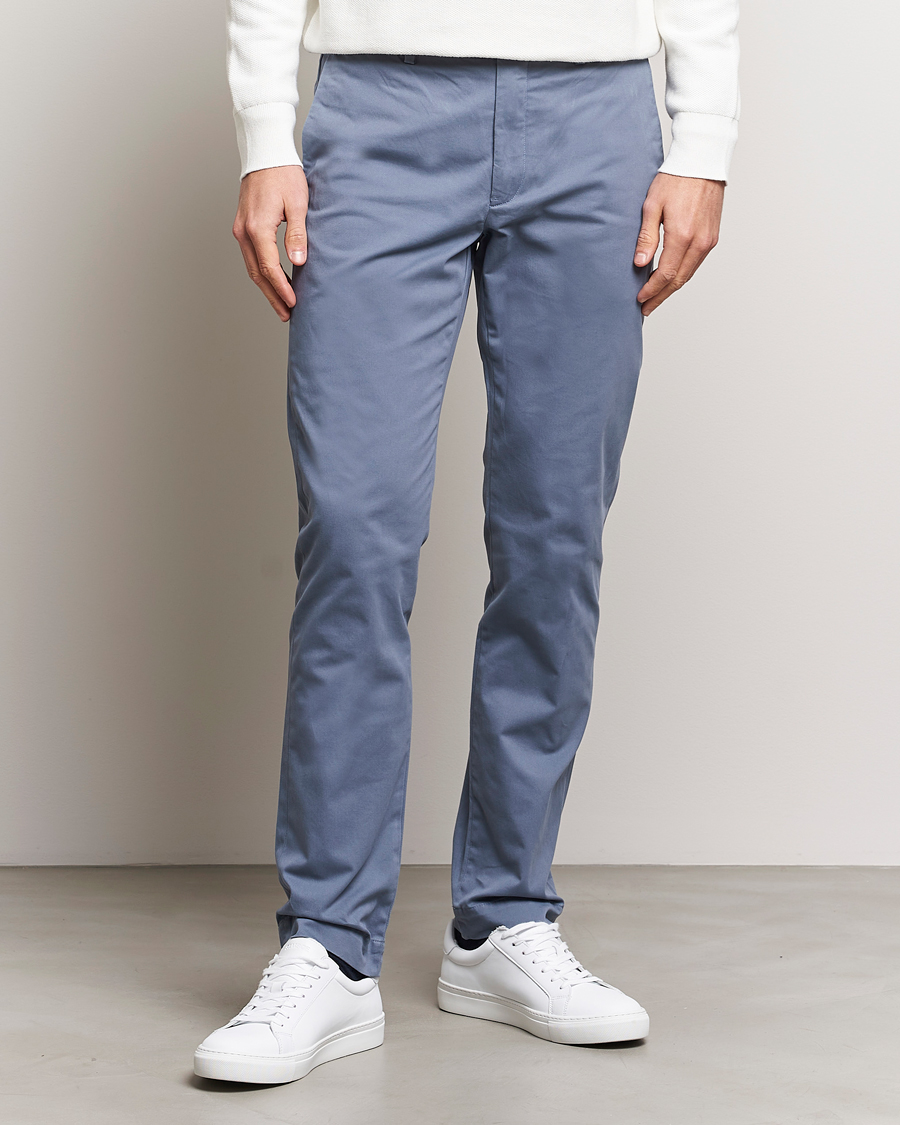Homme | Chinos | Polo Ralph Lauren | Slim Fit Stretch Chinos Bay Blue