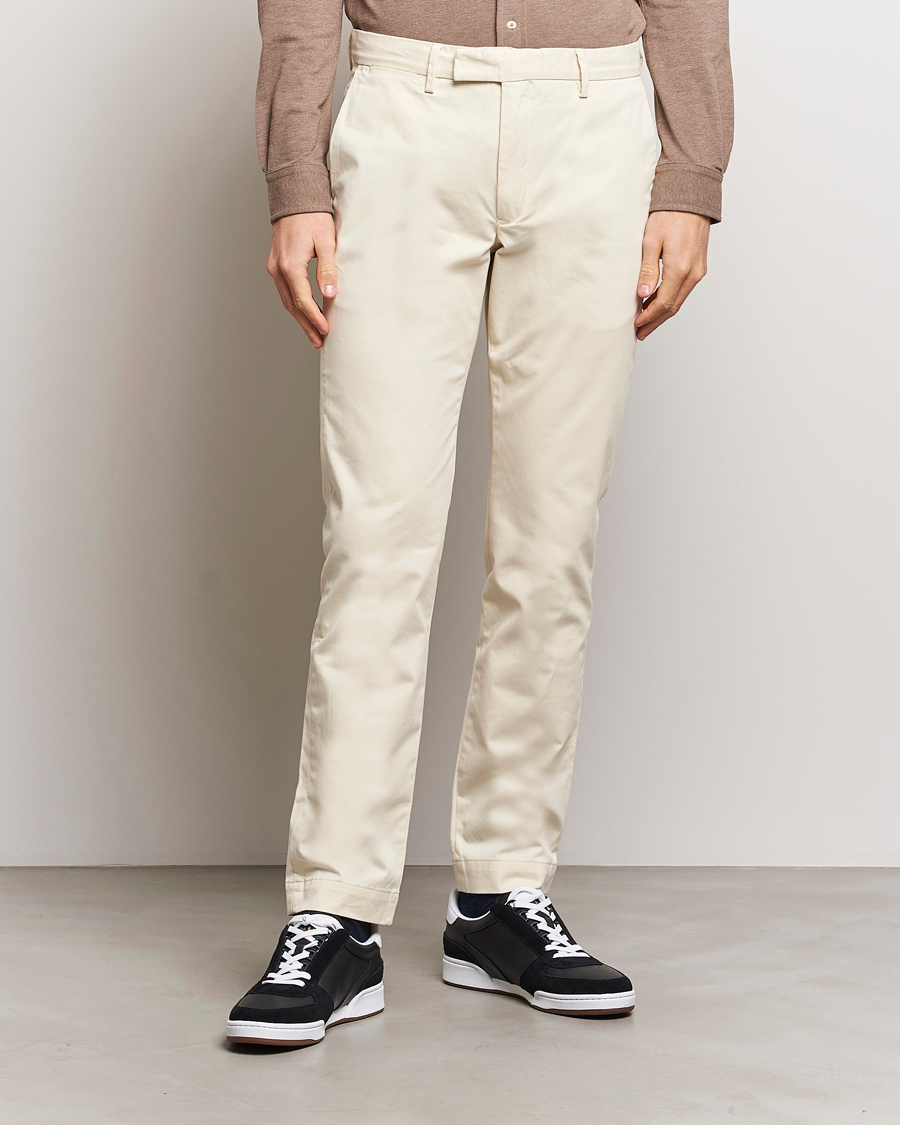 Homme | Pantalons | Polo Ralph Lauren | Slim Fit Stretch Chinos Winter Cream