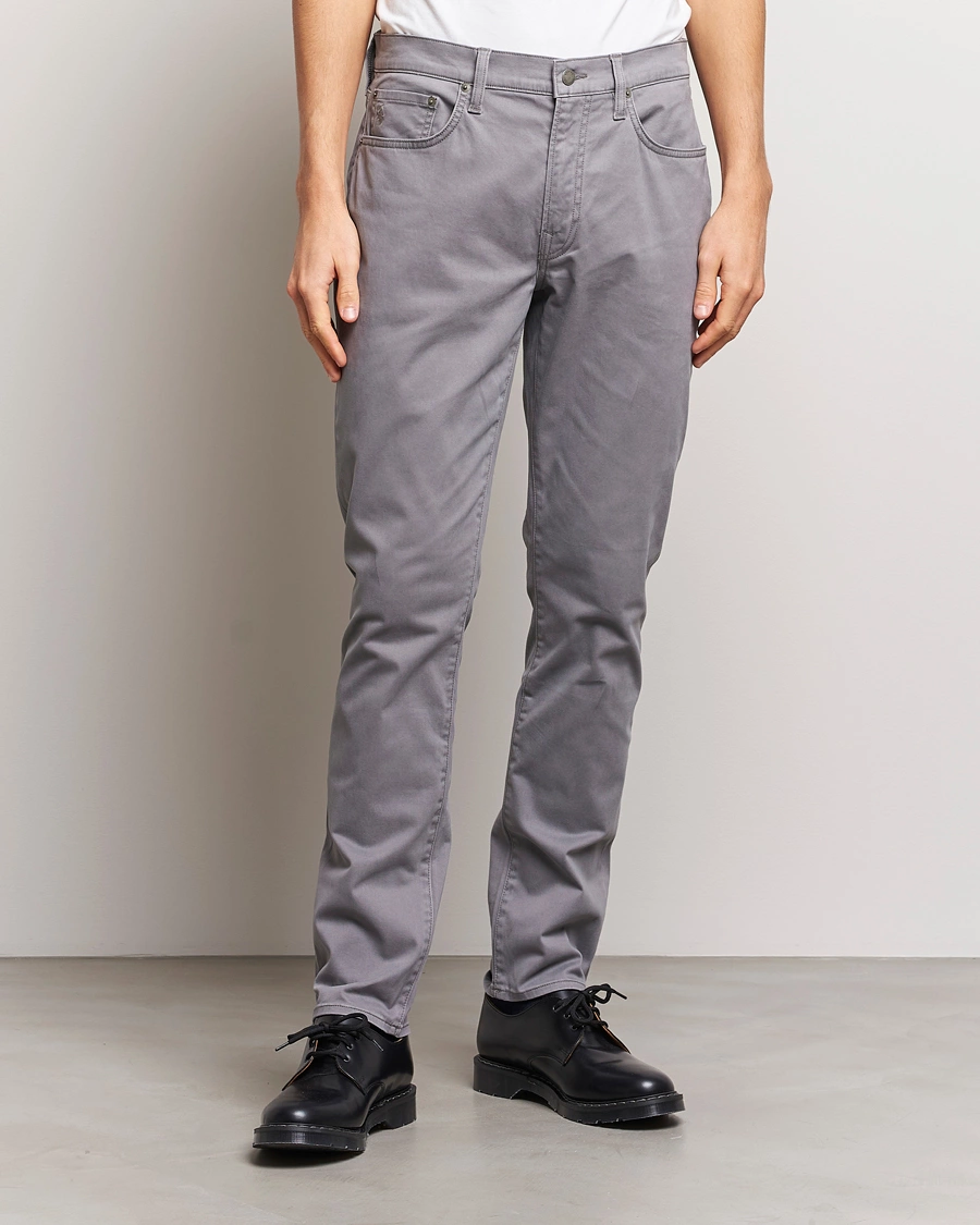 Homme | Pantalon Décontracté | Polo Ralph Lauren | Sullivan Twill Stretch 5-Pocket Pants Perfect Grey